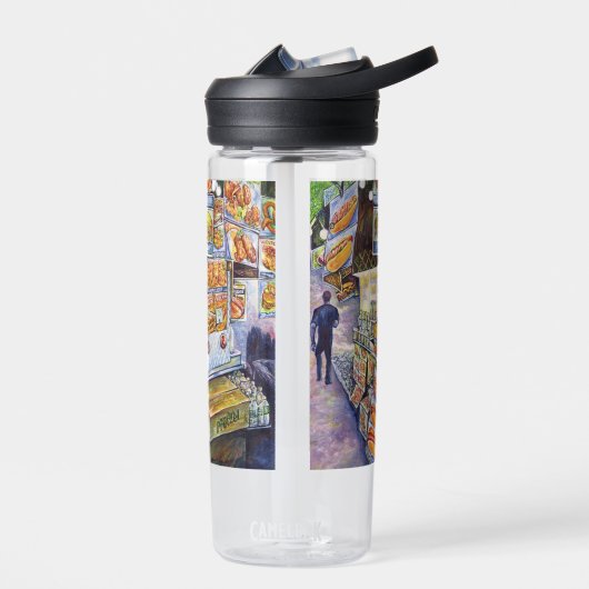 Außergewöhnliche künstlerische Arbeit Trinkflasche (Links)