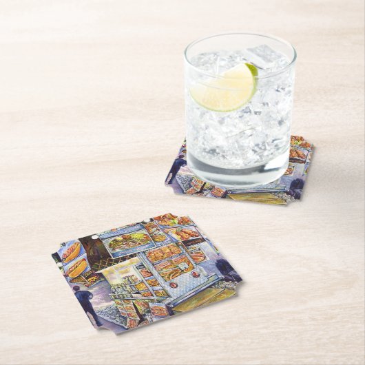 Außergewöhnliche künstlerische Arbeit Untersetzer (Vor Ort)