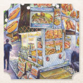 Außergewöhnliche künstlerische Arbeit Untersetzer (Vorderseite)