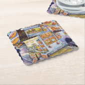 Außergewöhnliche künstlerische Arbeit Untersetzer (angewinkelt)