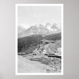 Außergewöhnliche Kupfermine Alaska 1916 Poster