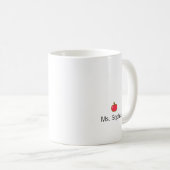 Außergewöhnliche Lehrkraft-Assistentin Personalisi Kaffeetasse (VorderseiteRechts)