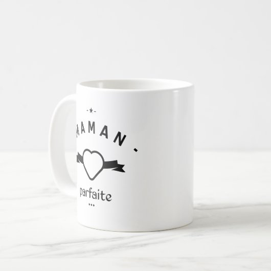 Außergewöhnliche Mama Kaffeetasse (Vorderseite Links)