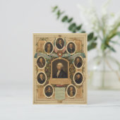 Außergewöhnliche Mönche der Amerikanischen Revolut Postkarte (Stehend Vorderseite)