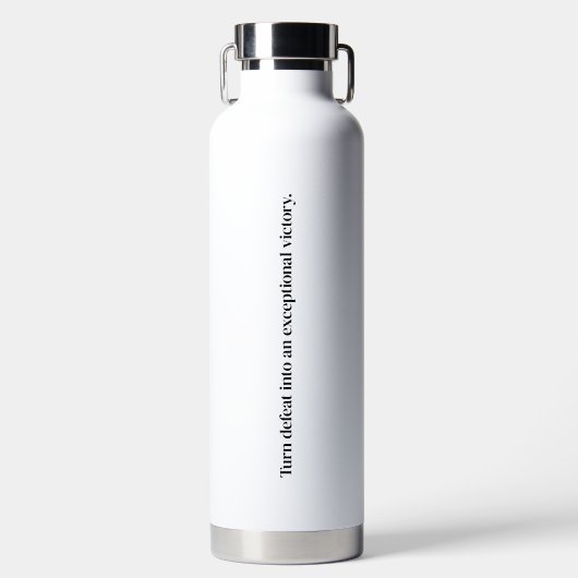 Außergewöhnliche Siegeschüttelflasche Trinkflasche (Vorderseite)