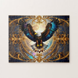 Außergewöhnlicher amerikanischer Weißkopfseeadler Puzzle