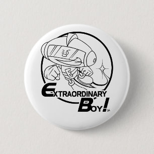 Außergewöhnlicher Junge! Button