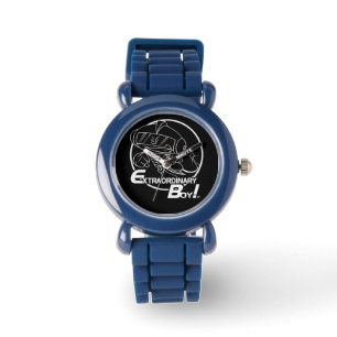 Außergewöhnlicher Junge! Dunkle Uhr