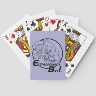 Außergewöhnlicher Junge! Karten spielen Spielkarten