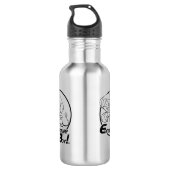 Außergewöhnlicher Junge! Trinkflasche (Rückseite)