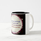 Außergewöhnlicher Mensch Zweifarbige Tasse (VorderseiteRechts)