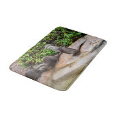 Außergewöhnlicher Otter, Memory Foam Badematte (Schrägansicht)