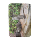 Außergewöhnlicher Otter, Memory Foam Badematte (Vorderseite Vertikal)