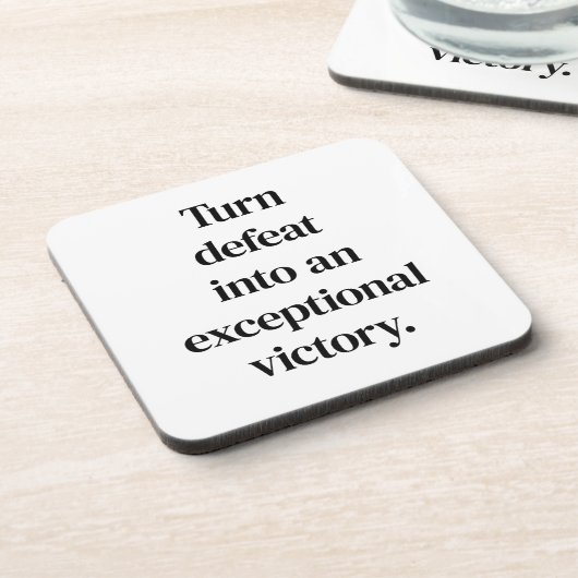 Außergewöhnlicher Untersetzer aus Hartkunststoff (Linke Seite)