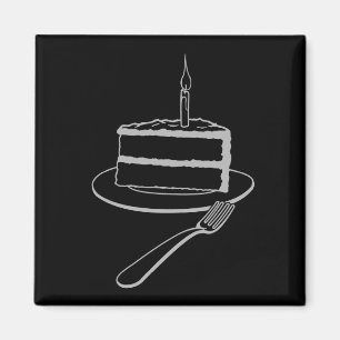 Außergewöhnliches Kuchen-Design, Geburtstag oder E Magnet