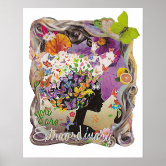 Außergewöhnliches, Motivierend Poster, inspirieren Poster