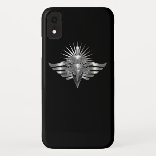 Außergewöhnliches Paratrooper-Gedenkdesign Case-Mate iPhone Hülle (Rückseite)