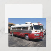 Außergewöhnliches Retro-Busfoto (Vorne/Hinten)
