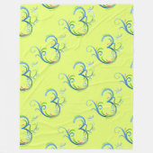 Außergewöhnliches spirituelles Symbol Muster 3 Fleecedecke (Vorderseite)