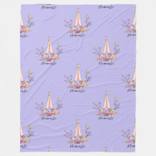 Außergewöhnliches spirituelles Symbol Muster 4 Fleecedecke (Vorderseite)