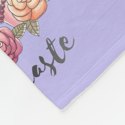 Außergewöhnliches spirituelles Symbol Muster 4 Fleecedecke (Ecke)