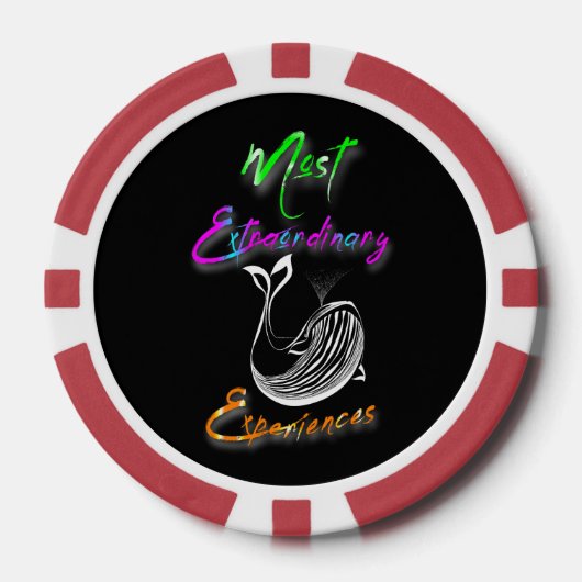 Außergewöhnlichste Erfahrungen Pokerchips (Vorderseite)