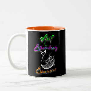 Außergewöhnlichste Erfahrungen Zweifarbige Tasse