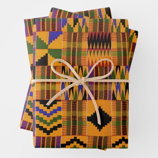 Außerhalb Afrikas Geschenkpapier Set (Beispiel)