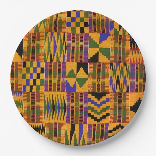 Außerhalb Afrikas Pappteller (Vorderseite)