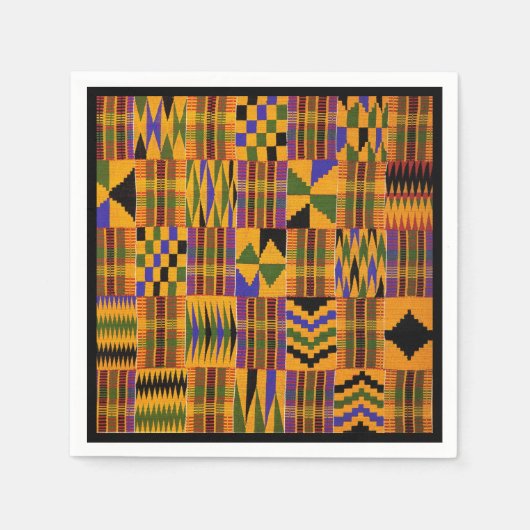 Außerhalb Afrikas Serviette (Vorderseite)