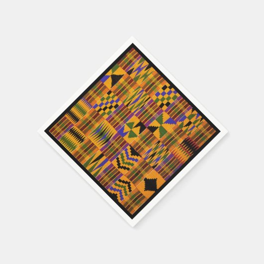 Außerhalb Afrikas Serviette (Ecke)