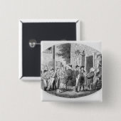 Außerhalb der alten Hut-Taverne Button (Vorne & Hinten)