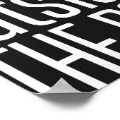 Außerhalb der Box 8 x 10 nachdenken Poster (Ecke)