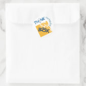 Außerhalb der Box Aufkleber (Tasche)