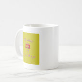 Außerhalb der Box denken. Kaffeetasse (Vorderseite Links)