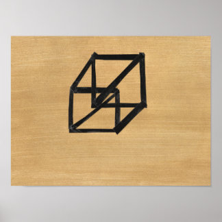 Außerhalb der Box denken Poster