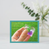 Außerhalb der Box Postkarte (Stehend Vorderseite)