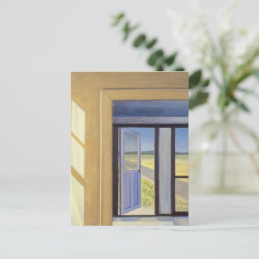 Außerhalb der Box Postkarte (Stehend Vorderseite)