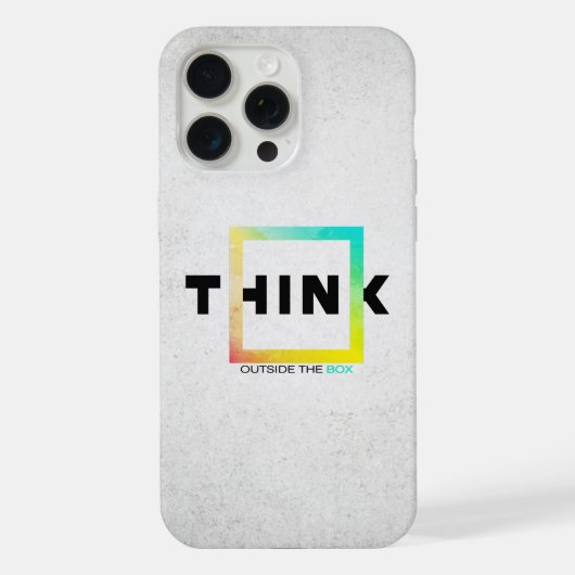 Außerhalb der Box - Summer Edition iPhone Hülle (Rückseite)