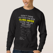 Außerhalb der Box Sweatshirt (Vorderseite)