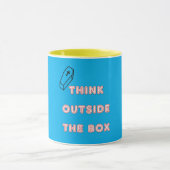 AUSSERHALB DER BOX-Tasse Tasse (Zentrum)