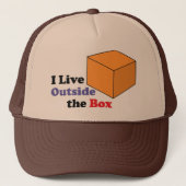 Außerhalb der Box Truckerkappe (Vorderseite)