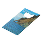 Außerhalb der Bucht von Seward Alaska Abstrakt Geldbeutel Flaschenöffner (Vorderseite Schrägansicht)