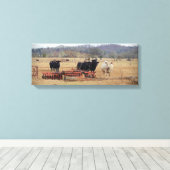 Außerhalb der Felder Leinwanddruck (Insitu (Holzboden))