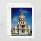 Außerhalb der Kirche, angefangen 1676 (Foto) Postkarte (Vorne/Hinten)