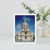 Außerhalb der Kirche, angefangen 1676 (Foto) Postkarte (Stehend Vorderseite)