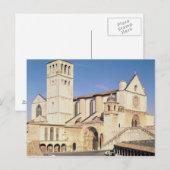 Außerhalb der Oberen und Unterkirche, 1228-53 Postkarte (Vorne/Hinten)