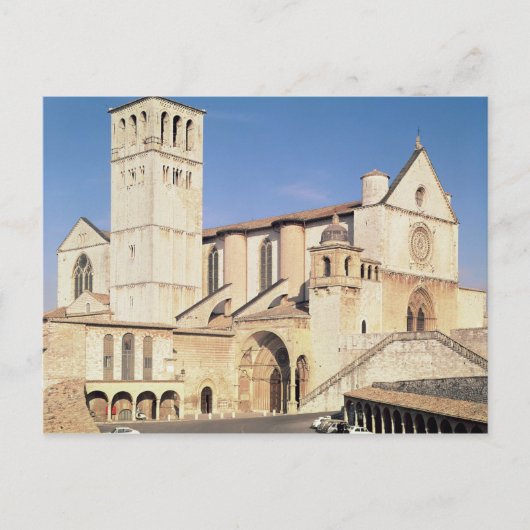 Außerhalb der Oberen und Unterkirche, 1228-53 Postkarte (Vorderseite)