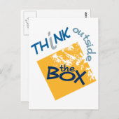 Außerhalb der Postkarte (Vorne/Hinten)