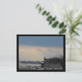 Außerhalb der Stadt Postkarte (Stehend Vorderseite)